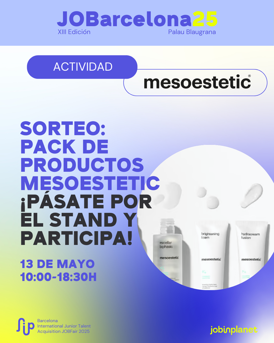 SORTEO: PACK DE PRODUCTOS MESOESTETIC ¡PÁSATE POR EL STAND Y PARTICIPA!