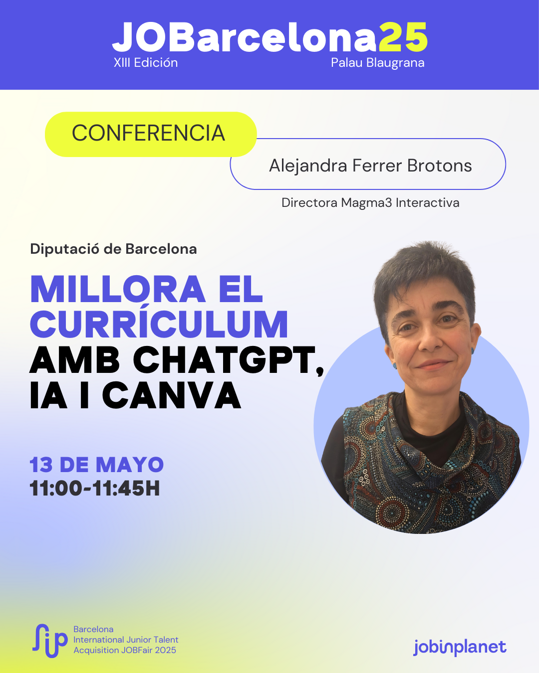 MILLORA EL CURRÍCULUM AMB CHATGPT, IA  I CANVA