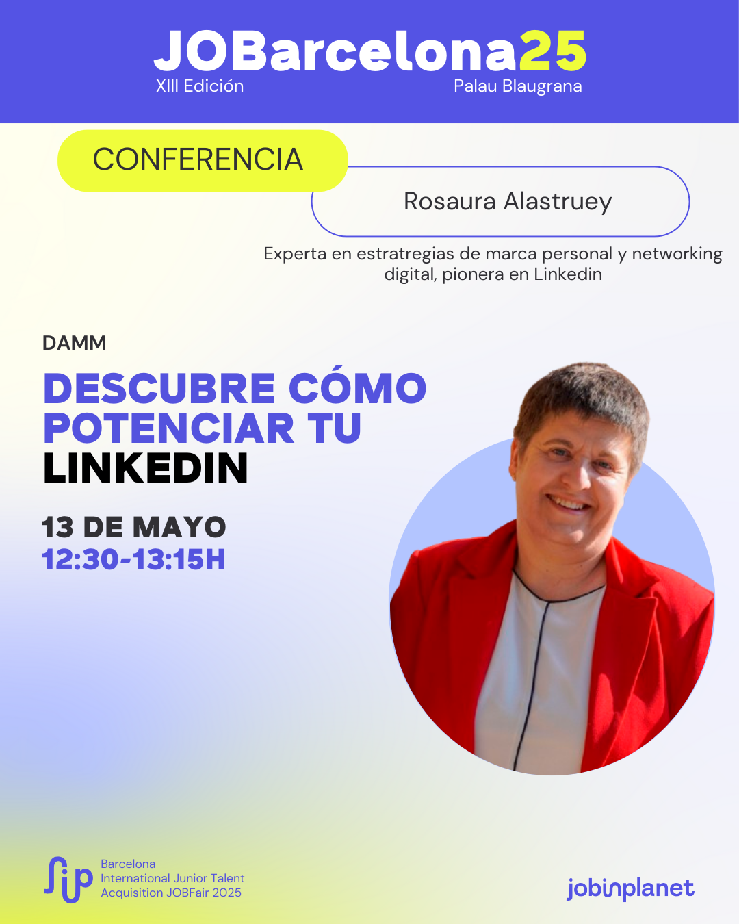DESCUBRE CÓMO POTENCIAR TU LINKEDIN... EN JOBARCELONA