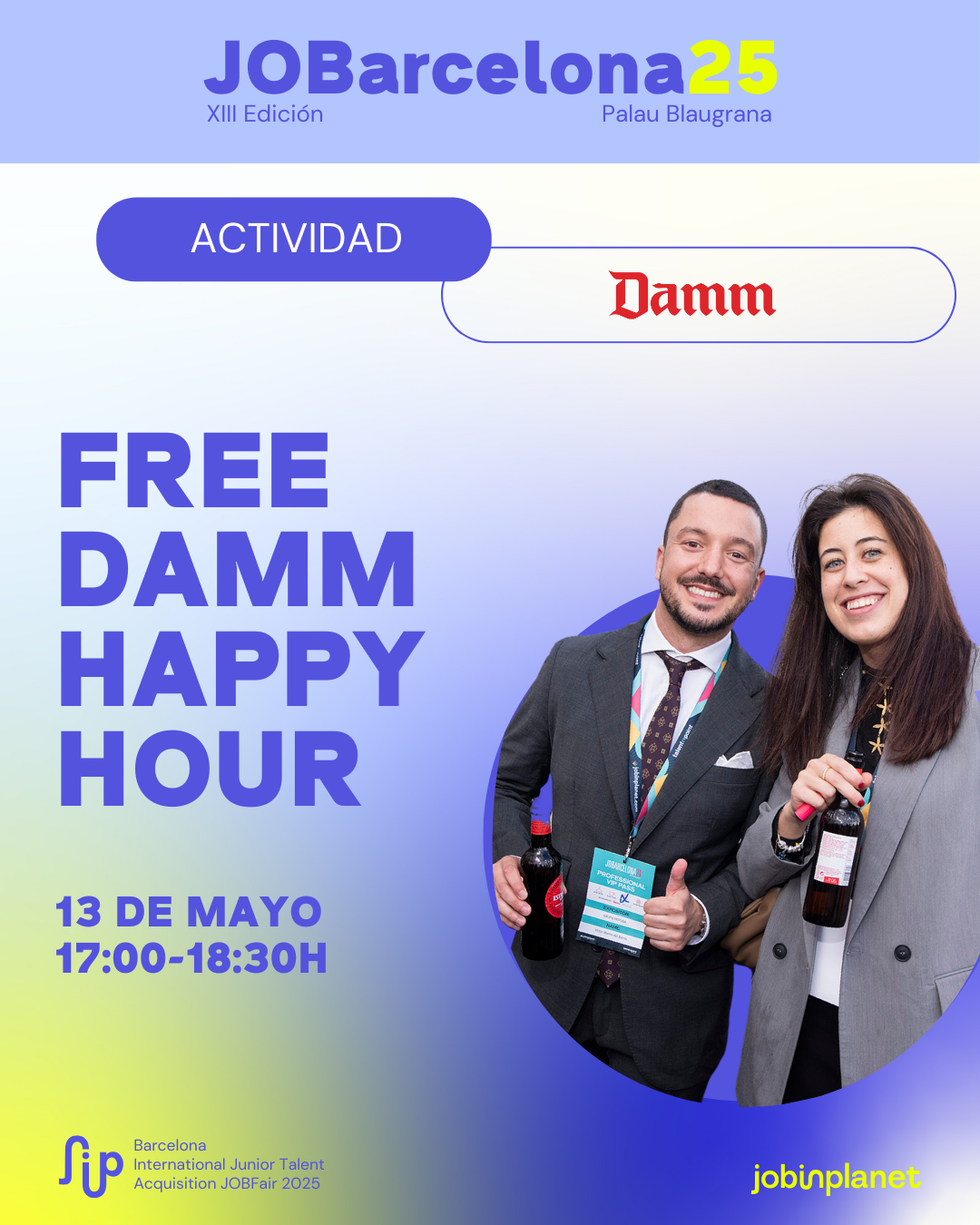 Free Damm Happy Hour