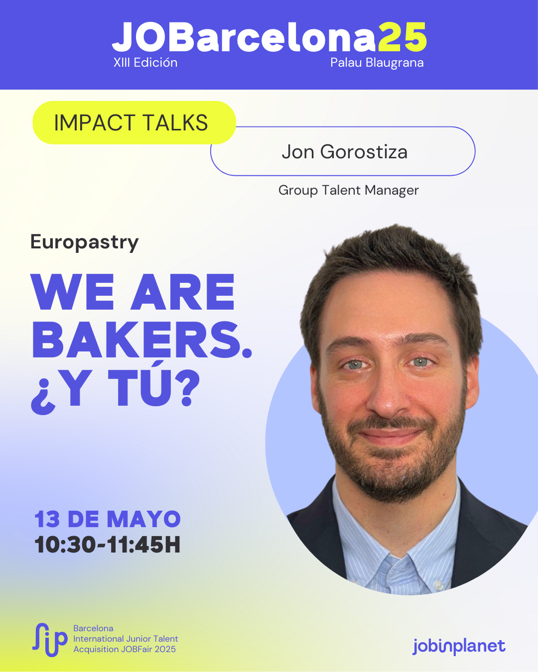 We are bakers. ¿Y tú? 