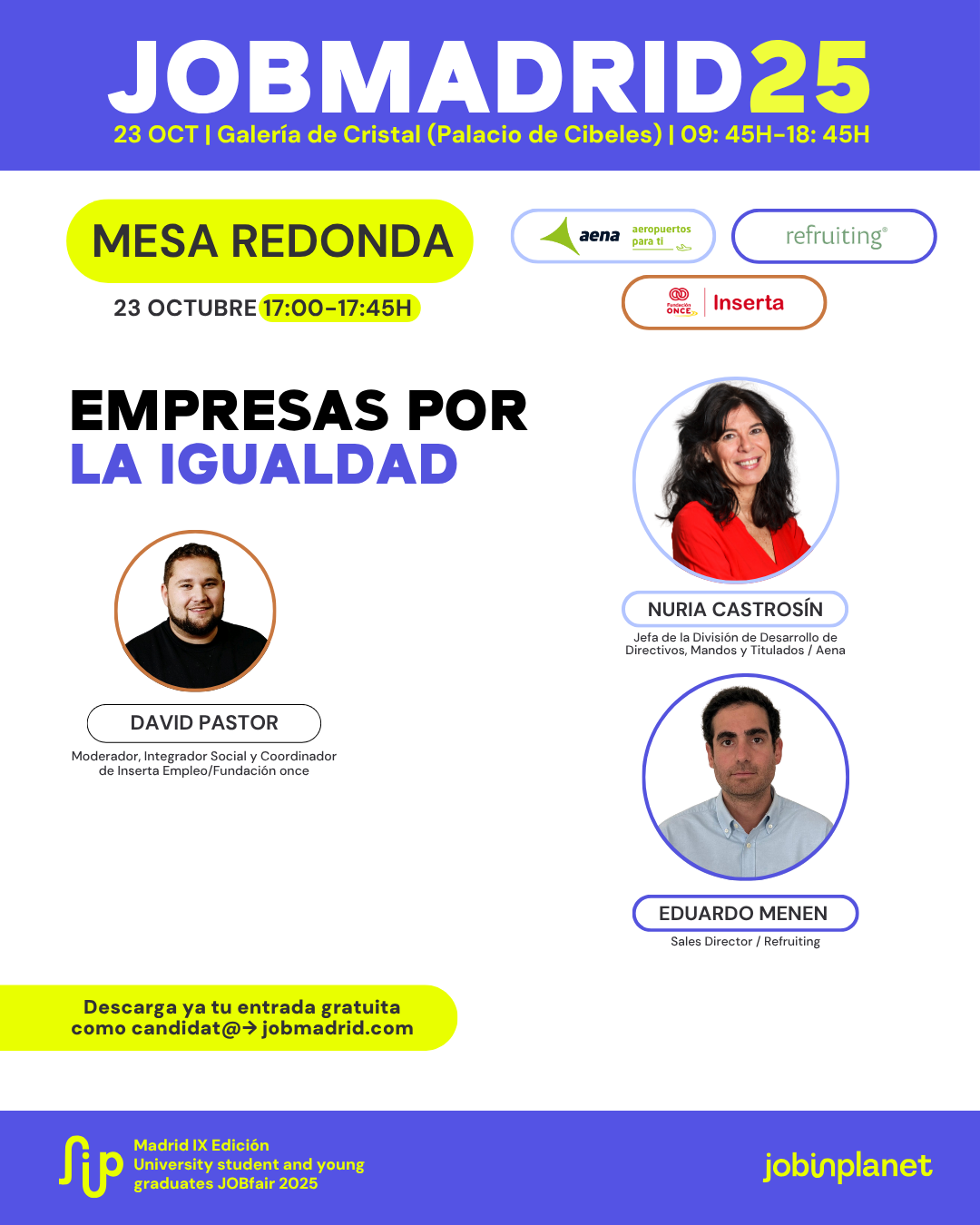 Mesa Redonda: Empresas por la igualdad
