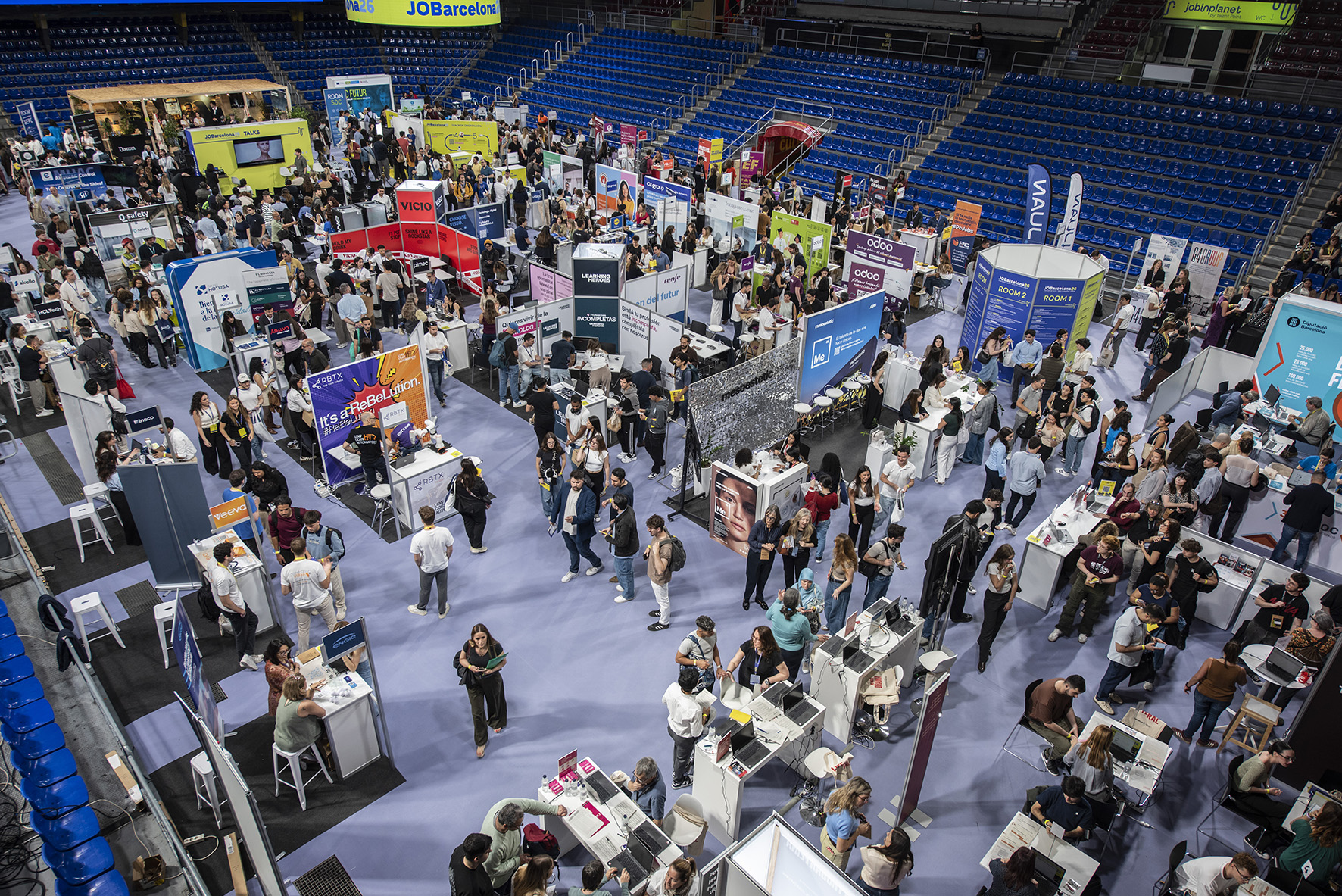Ferias de empleo: qué se lleva una empresa además de currículums